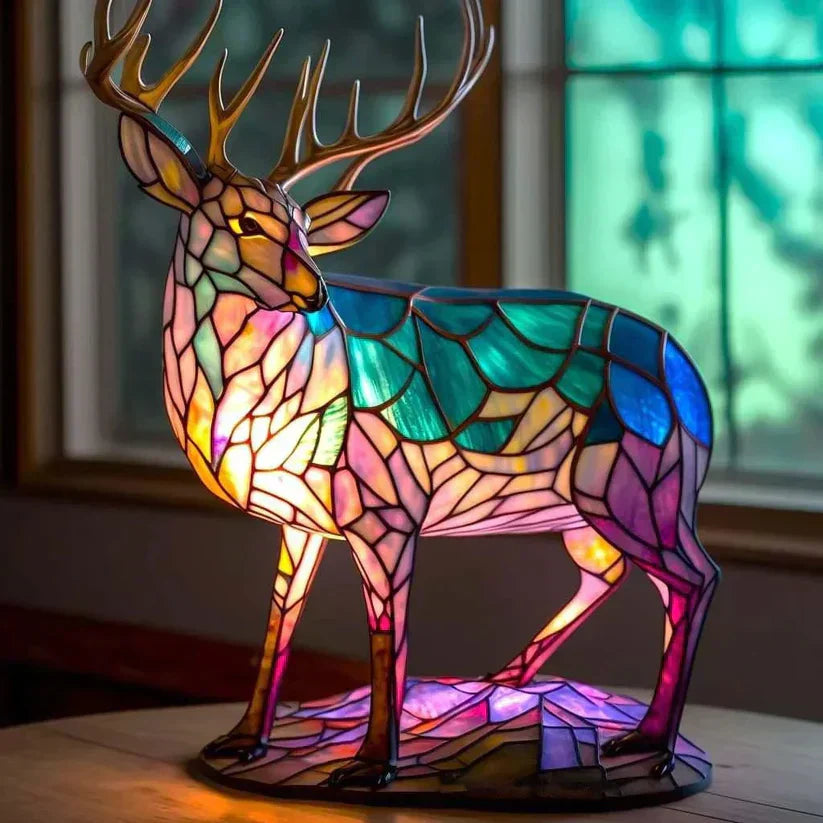 Lampe Sable sur le Thème du Cerf